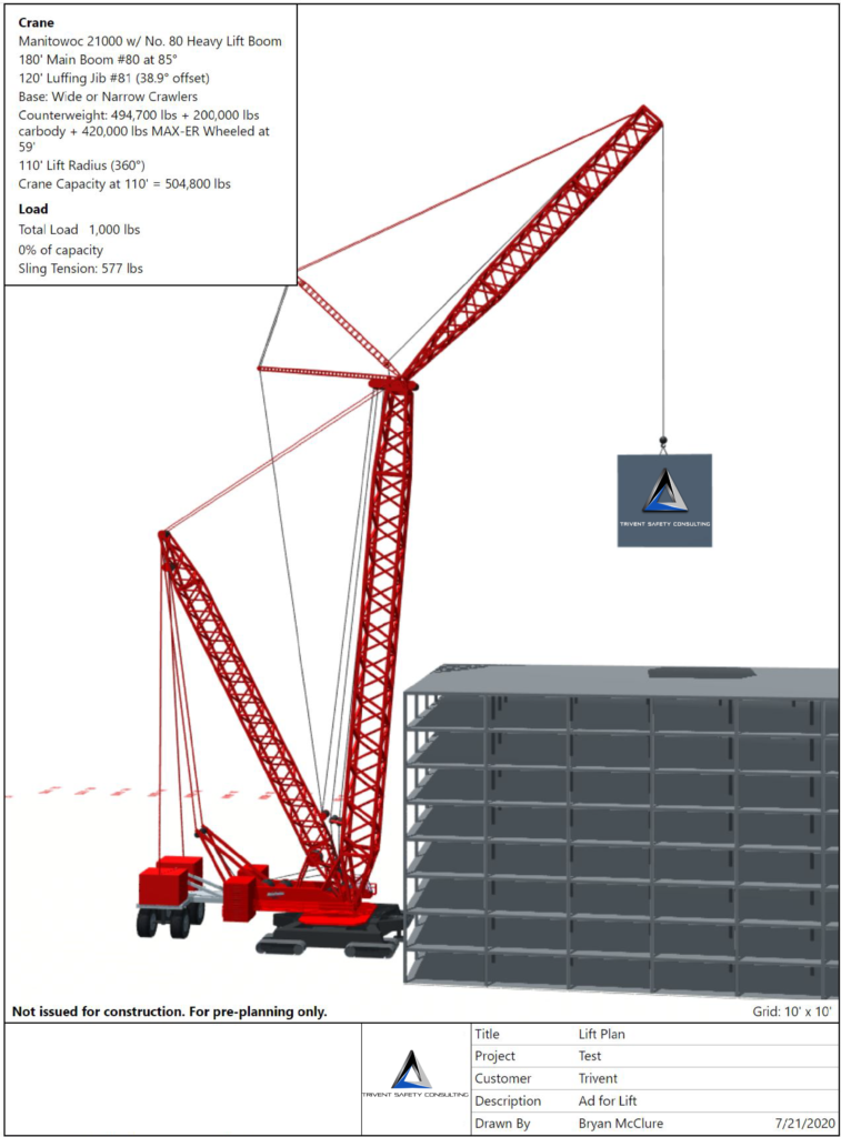 3D Lift Planning for Cranes - Denver, Colorado