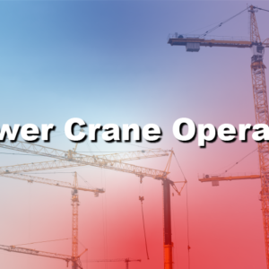 (BM) Tower Crane Operator Workshop for NCCCO Certification April 29th & 30th 2024